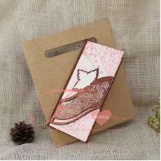 Personalised Cheap Indian Wedding Invitations with Wood Leaf